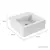 CB SEMIENC QUAD C/MESA 420MM-BRANCO NW - comprar online