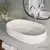 CUBA OVAL DE APOIO 60CM-BRANCO - comprar online