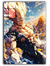 Cuadro - Poster Metalico (20x30cm) Dragon Ball - Vegeta - comprar online
