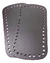 2 Fundos Bolsa Couro Legitimo Crochê Macramê 22,8cmx11,4cm - comprar online