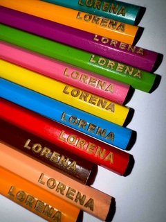 Lápis de Cor Personalizado – Organização com um toque especial! - Ateliê Anart's