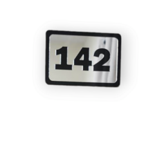 Placa de Número para Apartamento ou Sala – Personalização com elegância e praticidade!