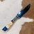 FACA FORJADA CABO DE OSSO E RESINA MOSQUEADA Promoção com suporte e bainha inclusos - Cuchillo Brasil