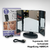 ESPEJO LUZ LED C/BASE - 3 PANELES - comprar online