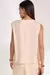 BLUSA EM VISCOSE BEGE CLARO - MORN ESSENTIAL