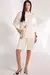 CAMISA EM CREPE OFF WHITE