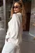 CAMISA EM CREPE OFF WHITE - MORN ESSENTIAL