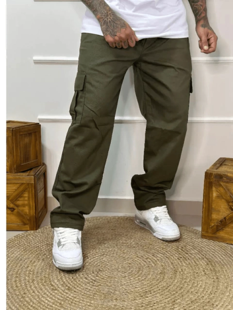 Calça Cargo Masculina - comprar online