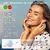 Audifonos Inálambricos In-ear Keluona Air31 T6 Verde Auriculares Con Luz Azul Led - comprar en línea