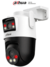 Cámara IP Wifi Dual 6MP (2×3MP, fija y PT), IR 50m, Iluminador Dual Inteligente, Micrófono y Altavoz, IA con Autotracking, Disuasión Activa,micro SD