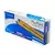 Bolígrafo fino Pin Point 0.7 mm color azul cuerpo amarillo caja con 12 piezas en internet