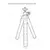 Tripé Flexível Polvo CriaPlace ZJ08 – Portátil e Ajustável p/ Celular | Ideal p/ Vlogs, Fotos, Vídeos e Gravações em Movimento na internet