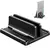 Suporte Vertical Ajustável para Laptop com Slot Duplo – Doca Compacta e Ajustável p/ MacBook, HP, Dell e Mais | Organização e Economia de Espaço - loja online
