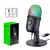 Microfone USB Profissional RGB CriaPlace p/ Games, Podcast & Streaming – Compatível com PC, Mac e PS4/5 | Áudio Limpo com Redução de Ruído & Modo Mudo com Monitor - comprar online