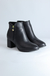 Bota Cano Curto Salto Napa Flex Comfy Bloco Modare Feminina - Preta