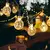 Luzes de Cordão LED Solar com Globo de Cristal – À Prova d’Água - loja online