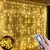 Guirlanda de Cortina LED com Controle Remoto – Luzes Decorativas para Janelas - comprar online