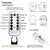 Guirlanda de Cortina LED com Controle Remoto – Luzes Decorativas para Janelas - loja online