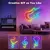Imagem do Faixa LED RGBIC Neon Adiodo 1-5m IP65 Controle APP & Voz