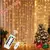 Guirlanda de Cortina LED com Controle Remoto – Luzes Decorativas para Janelas - loja online
