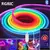 Faixa LED RGBIC Neon Adiodo 1-5m IP65 Controle APP & Voz
