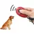Clicker de treinamento para cães, treinador de clique para cães e gatos, vários estilos, pulseira ajustável, chaveiro com som, repelente de cães, produto para animais de estimação