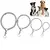 Coleira de corrente deslizante de aço inoxidável, 4 tamanhos, para cães, aces - comprar online