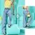 Calça Jeans R$59,90 R$99,99 - R$129,00 -40% Feminina Wide Leg rasgada pantalona na internet