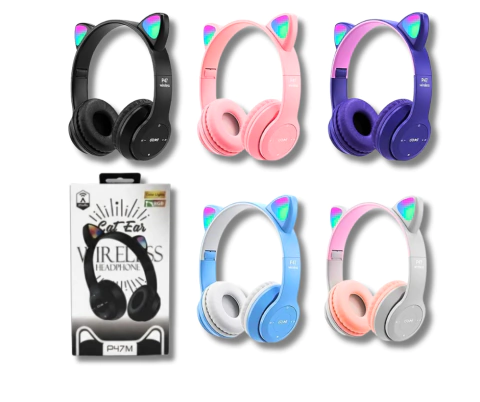 AURICULAR P47 BLUETOOTH GATITO