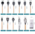 Imagem do Kit Premium 12 Peças de Utensílios em Silicone – Antiferrugem, Resistente e Livre de BPA!
