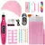 Unhas Perfeitas em Minutos e Sem Sair de Casa: Kit Elétrico Profissional LINMANDA com USB para Acabamento de Salão! - HitShop