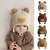 Mantenha Seu Bebê Quentinho e Encantador: Touca de Lã com Orelhinhas de Urso – Proteção e Fofura para os Dias Frios! - comprar online