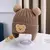 Mantenha Seu Bebê Quentinho e Encantador: Touca de Lã com Orelhinhas de Urso – Proteção e Fofura para os Dias Frios! - loja online