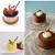Molde de silicone para bolo, pastelaria, cozimento, gelatina redonda, pudim, sab
