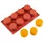 Molde de silicone para bolo, pastelaria, cozimento, gelatina redonda, pudim, sab
