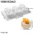 Imagem do 1 ou 6 células bobina cilíndrica textura design mousse bolo molde sobremesa fr