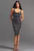 Imagen de VESTIDO RIZA NEGRO