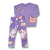 Conjunto Blusão em Molecotton e Calça em Cotton Peluciada Doce Lavanda