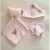 Kit Presente Bebê RN 3 Peças Ursinho Ted | Rosa