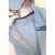 Conjunto Casaco e Calça com Punho Flower| Azul na internet