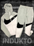 conjunto deportivo estilo basket Campera con Capucha y Pantalón - INDUKTO