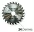 Serra Circular Navalha para Madeira Titanium 6059 – 4.3/8" (110mm) x 24 Dentes - loja online