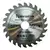 Serra Circular Navalha para Madeira Titanium 6059 – 4.3/8" (110mm) x 24 Dentes - Asc Comércio e Reprsentação Ltda
