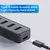 Hub USB 3.0/2.0 de 4 Portas – Expansor de Alta Velocidade Tipo C para Computadores e Acessórios - loja online