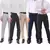 KIT Masculino 5 peças - Calça Social Slim Oxford Calça de Terno Preto/ Azul M - loja online