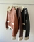 Campera Cuerina Corderito