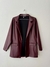 Blazer Cuerina Clásico en internet