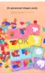 Jogo Educativo de Blocos Coloridos 3D - comprar online