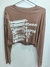 Crop Top Over Manga Larga - Exclusiva