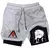 Hunter X Shorts – Estilo Anime com Conforto Esportivo